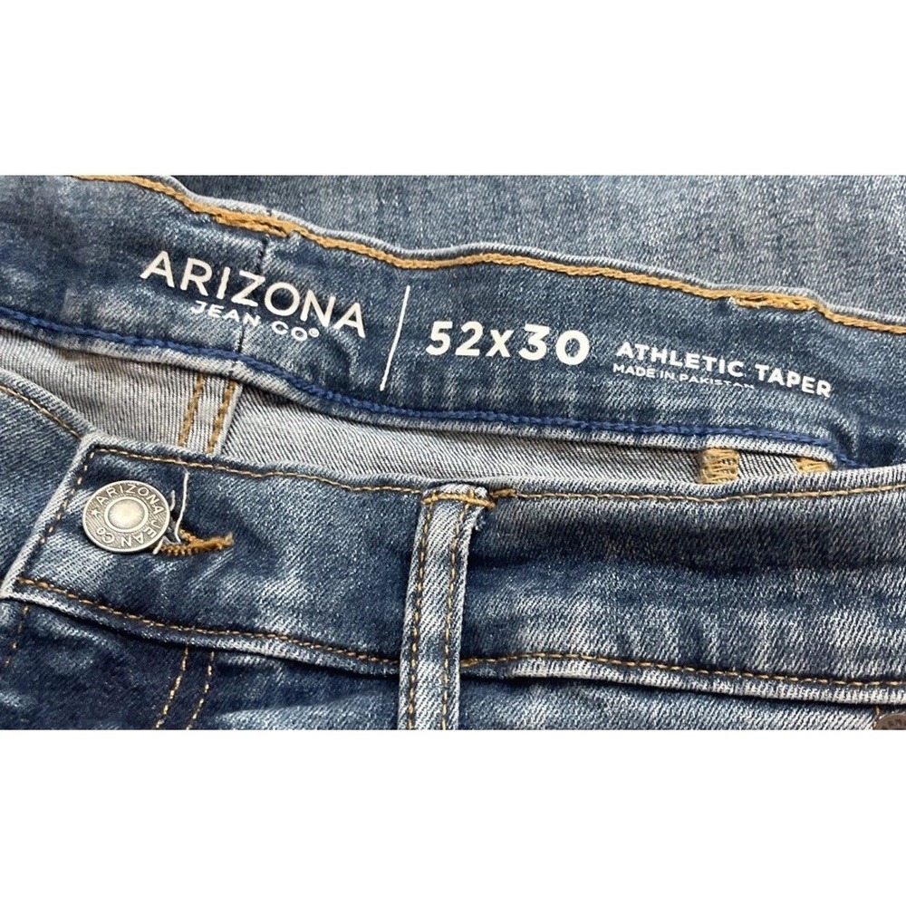 Arizona Jean Co. Men's Advance Flex 360 Jeans Athletic Taper 52x30 NWT - Picture 6 of 6